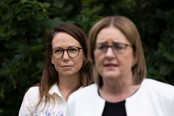 Premier Jacinta Allan and Treasurer Jaclyn Symes release the government response to the Silver review.