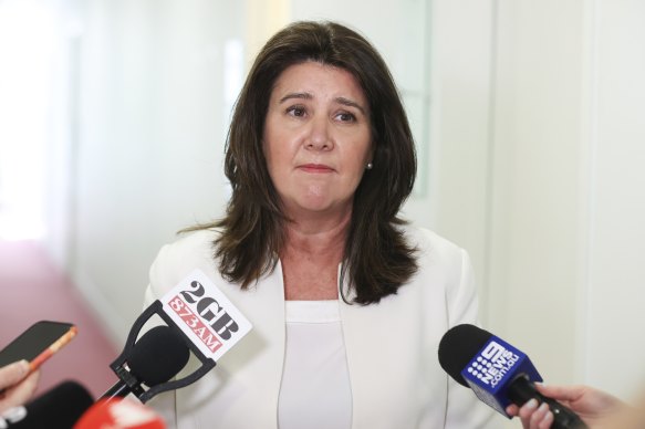 Superannuation Minister Jane Hume.