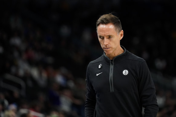 Steve Nash has been sacked by the NBA’s Brooklyn Nets.