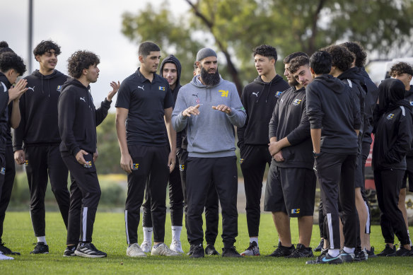 Houli has established a senior secondary school for talented Muslim athletes.