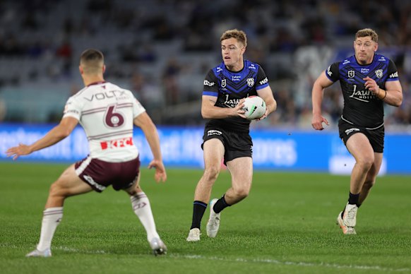 Bulldogs half Lachlan Galvin has been in good form this season.