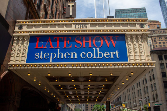  Ed Sullivan Theater on Broadway.