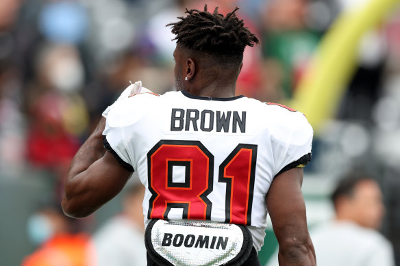 Antonio Brown is no longer a Tampa Bay player.