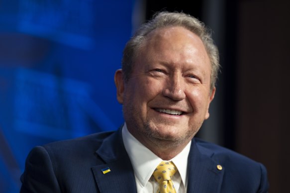 Andrew Forrest’s Fortescue Group has accused two former executives of “industrial-scale misuse” of its intellectual property.