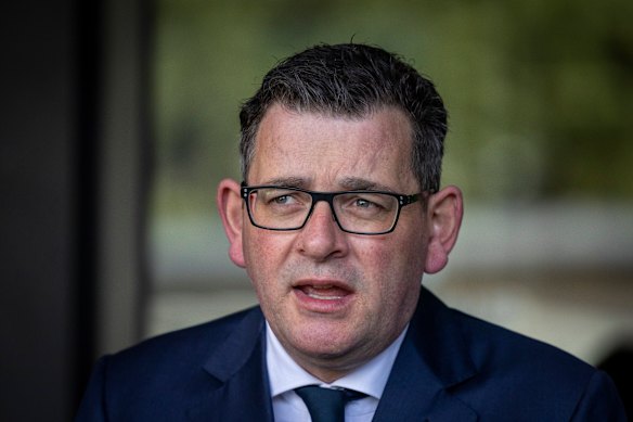 Victorian Premier Daniel Andrews.