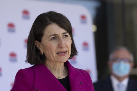 NSW Premier Gladys Berejiklian said it was concerning so many cases had not been identified as contacts before testing positive.