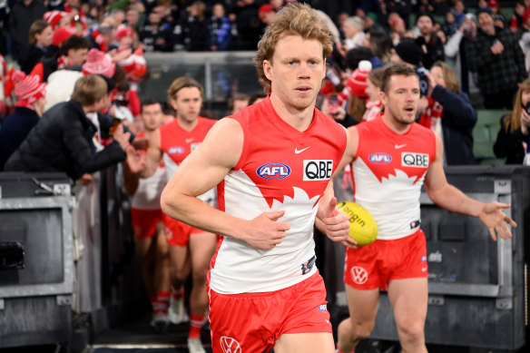 Callum Mills hurt his shoulder at a post-season event.