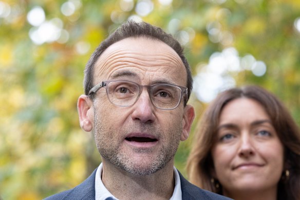 Former Greens leader Adam Bandt. 