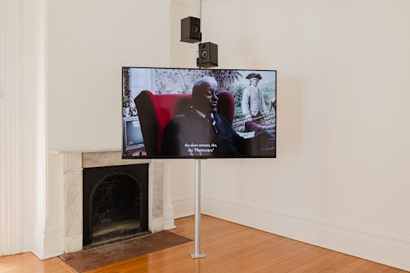 Keith Piper’s 22 Yards of Earth at the Penrith Regional Gallery.