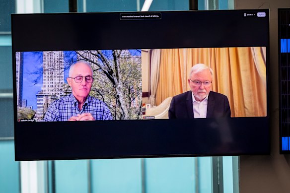 Malcolm Turnbull and Kevin Rudd called for Australia to take advantage of the opportunities presented by the fuel crisis.