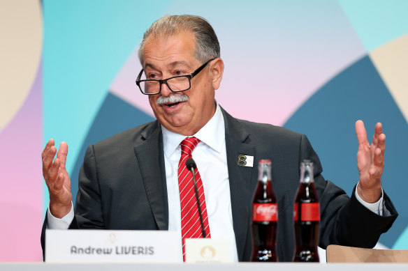 Andrew Liveris, president of the Brisbane 2032 Organising Committee, has backed the Victoria Park proposal.