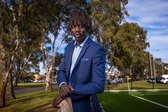 Criminology researcher and South Sudanese community leader Abraham Kuol.