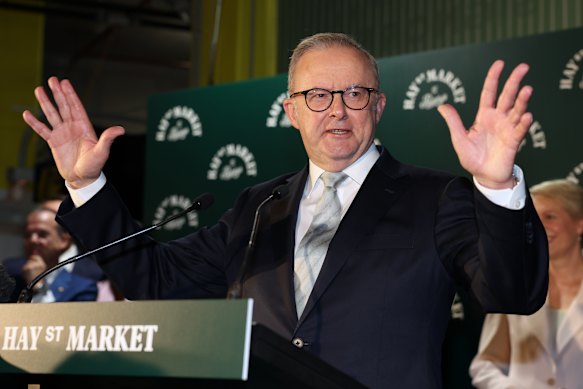 Albanese says elections are hard to win.