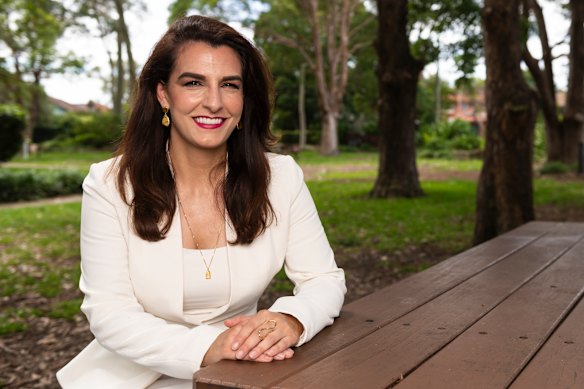 “Gladys Berejiklian’s protege”: The Liberal candidate at the federal poll for Bradfield, Gisele Kapterian.