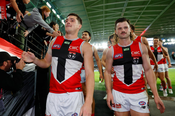 Jack Sinclair can now lay claim to being St Kilda’s best player.