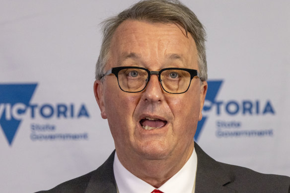 Victoria’s Health Minister Martin Foley.
