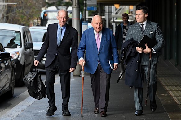 Alan Jones’ indecent assault and sexual touching trial has been paused amid a legal argument.