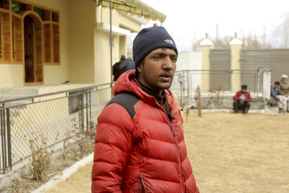 Sajid Ali Sadpara, the son of missing mountain climber Ali Sadpara, had started the expedition with his dad but turned back when his equipment failed.