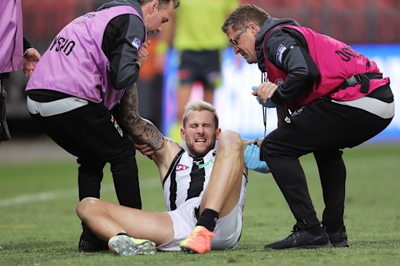 AFL 2020: Collingwood star Jeremy Howe's season in doubt after major ...