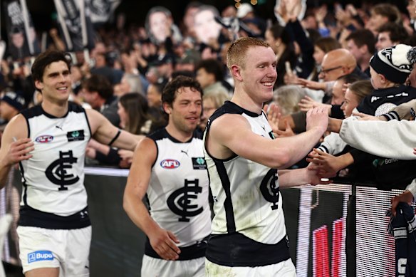 Harry Dean is one of the faces of the new Carlton.
