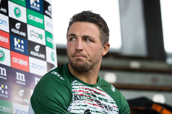 Sam Burgess is heading back to England to coach Warrington