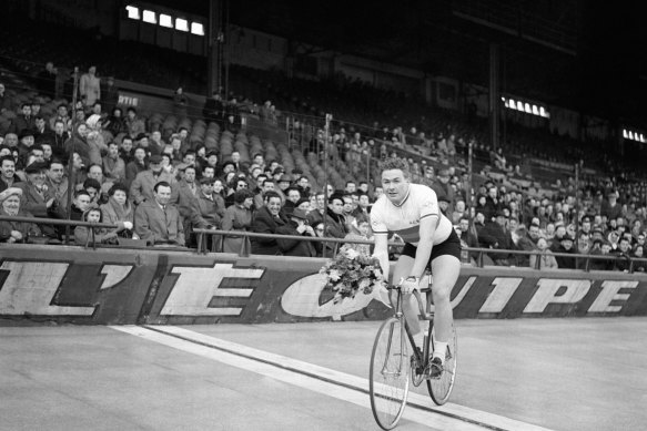 Cassiel Rousseau’s grandfather, French cyclist Michel Rousseau, won gold at the 1956 Olympics.