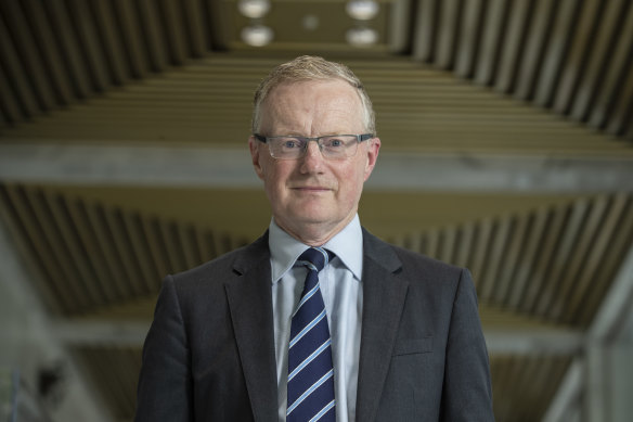 RBA governor Philip Lowe has consistently said rates will remain on hold until inflation and wages increase.

