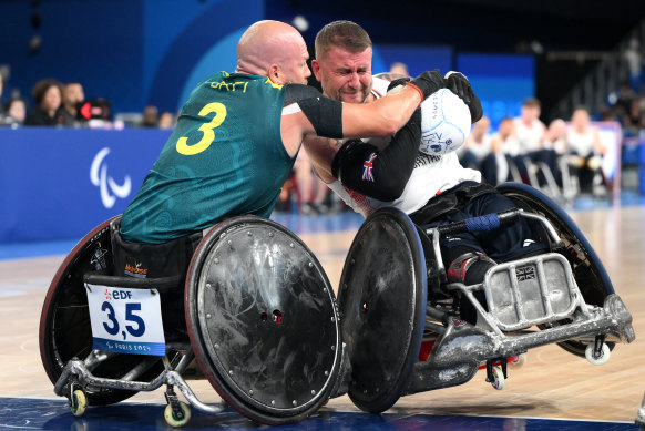 Wheelchair rugby - Figure 2