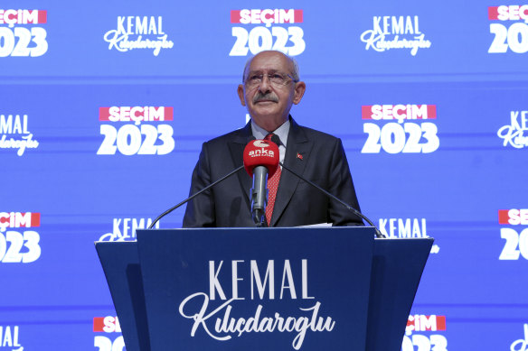 Turkey’s main opposition Republican People’s Party, CHP, leader and Nation Alliance’s presidential candidate Kemal Kilicdaroglu.