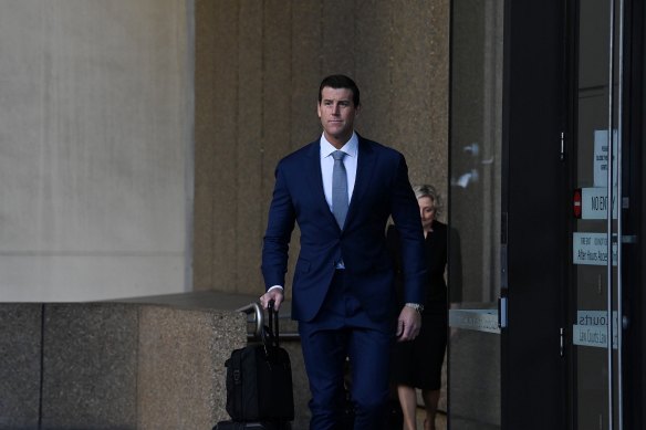 War criminal Ben Roberts-Smith in 2022.