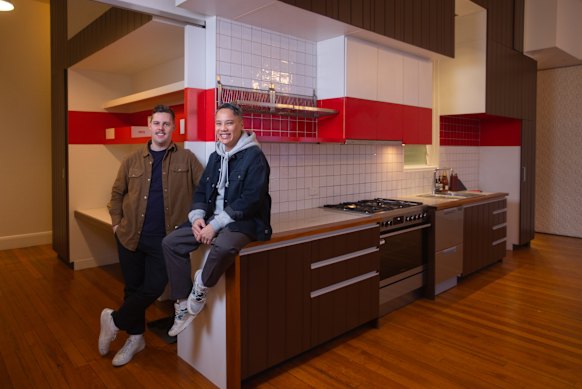 Daniel Kinder and Ron Teodoro have bought a home in Collingwood.