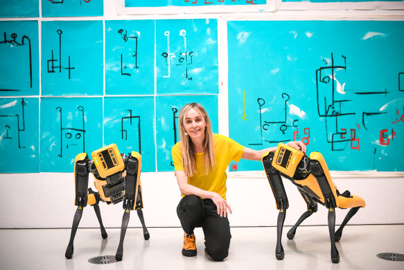As part of NGV’s upcoming Triennial, artist Agnieszka Pilat will be creating an artwork in collaboration with robot dogs. 
