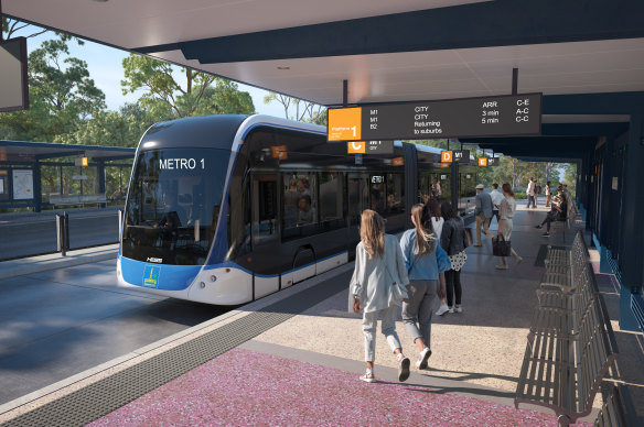 Brisbane City Council has confirmed it plans to extend the Brisbane Metro bus network to the airport.