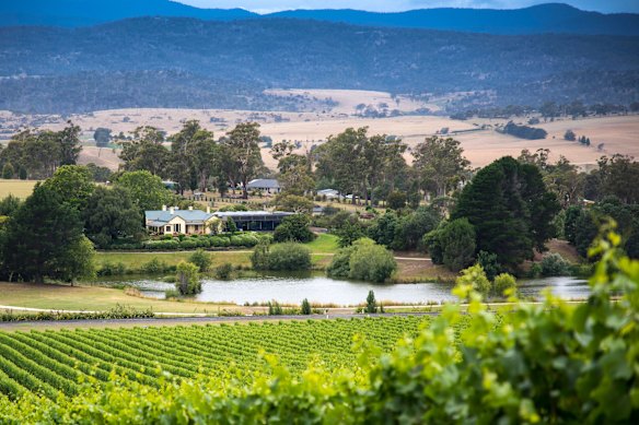 Josef Chromy cellar door.