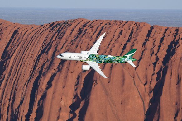 QantasLink flies Airbus A220s.