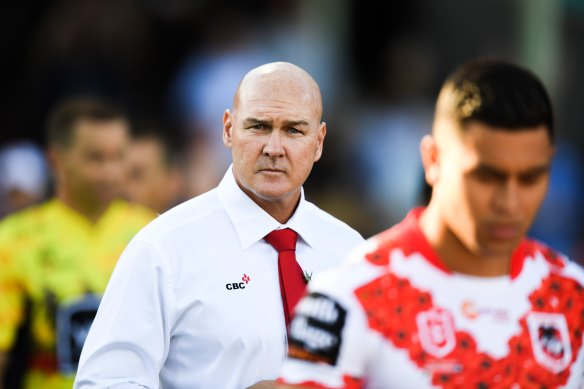 Paul McGregor's job is back on the agenda at the Dragons.