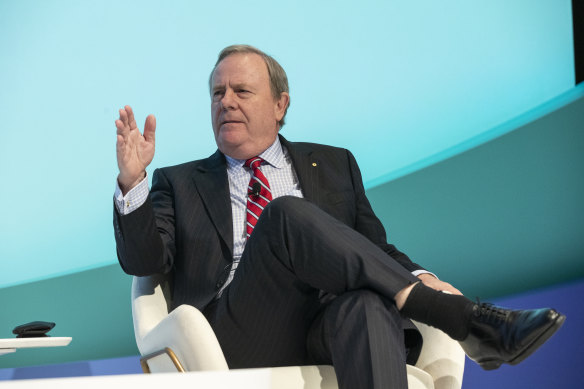 Australia is lagging other developed economies when it comes to COVID recovery says Future Fund chairman Peter Costello.