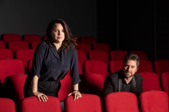 The founders of Othelia, Kate Armstrong-Smith and Joseph Couch, whose StoryKeeper AI platform enables writers to turn their characters, worlds and story arcs into data points for recombination across multiple storylines.