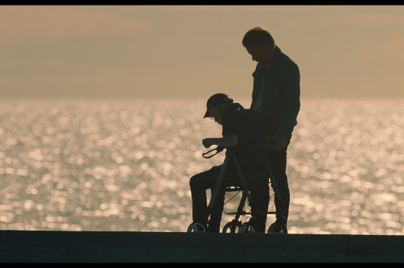 Lars Hammar has, says son Filip, suddenly become “one of the most beloved people in Sweden”.