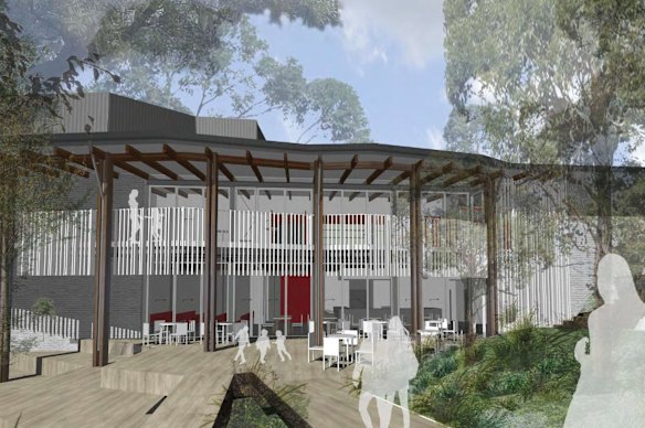 Plans for the revamped Marian Street Theatre.