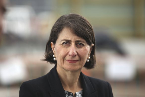 NSW Premier Gladys Berejiklian. 