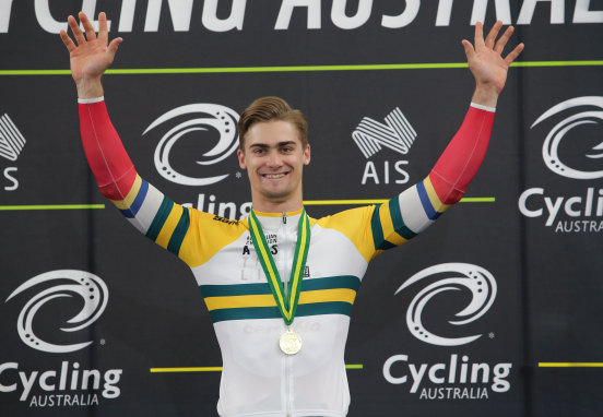 Australian track cyclist Matthew Glaetzer.