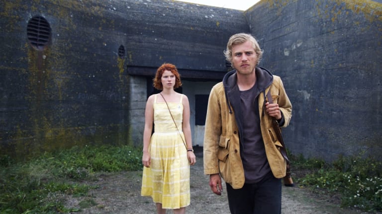 Moll (Jessie Buckley) and Pascal (Johnny Flynn) in Michael Pearce's feature debut <i>Beast</i>.