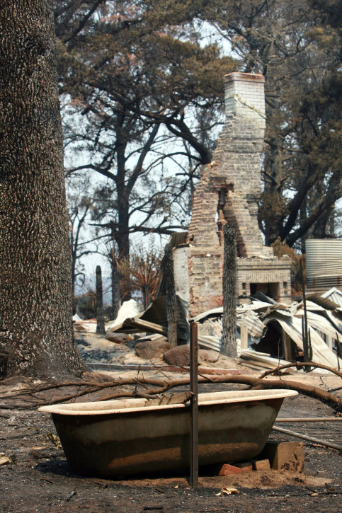 Dozens died in Kinglake in the devastating bushfires a decade ago. 