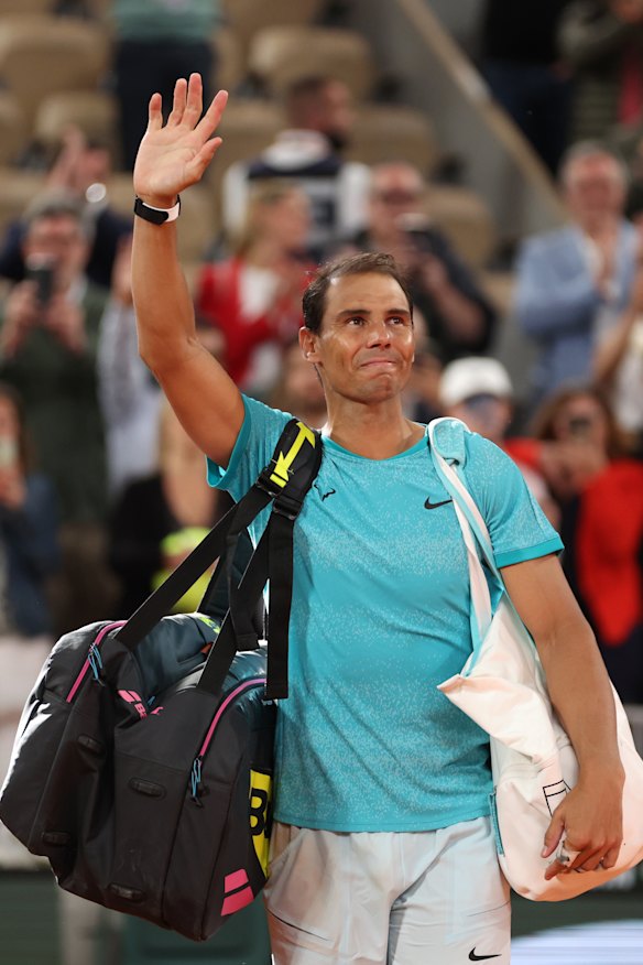 The Parisian crowd did everything they could to get Nadal across the line.