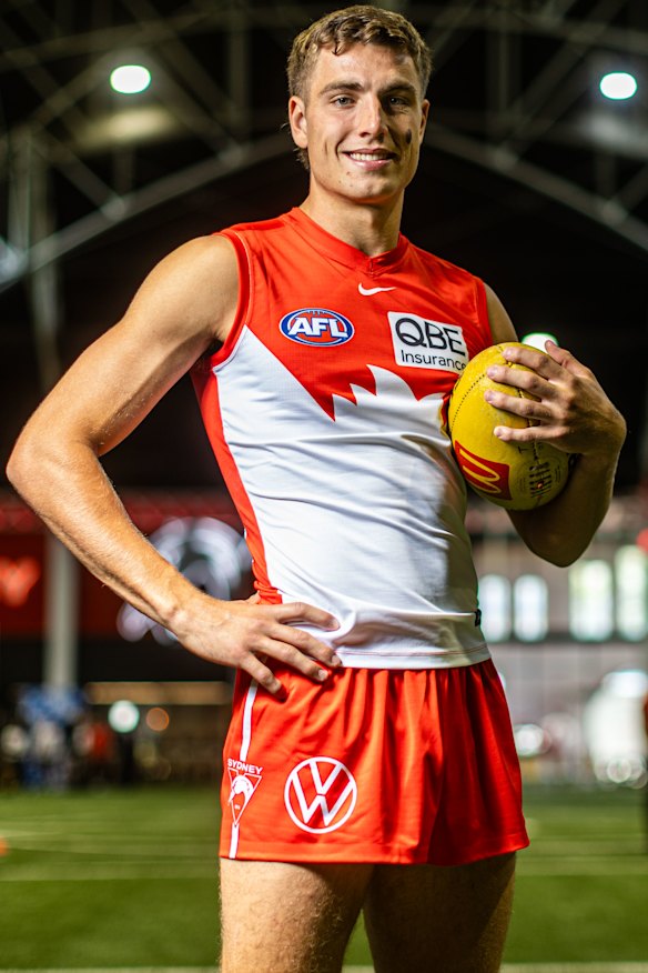 Jai Serong has fast become a key component for the Swans, given his versatility in playing a number of roles.