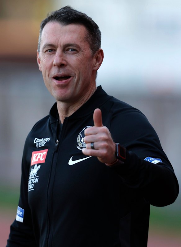 Kingsley knows Collingwood coach Craig McRae well.