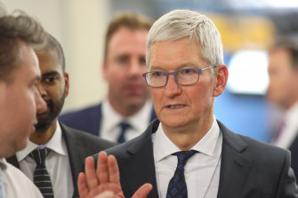 Apple CEO Tim Cook described the consumer response to the iPhone 12 as “enthusiastic”