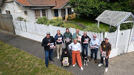 Residents of the heritage-listed Castlefield estate in Hampton are unhappy with Haileybury’s proposal to demolish houses in the area and build a three-storey hall.