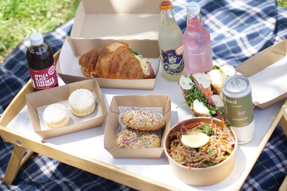 Grab takeaway and a picnic rug from Matilda’s sister venue Petite.